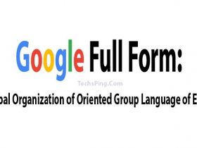 Google Full Form
