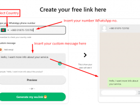 Create your WhatsApp profile link